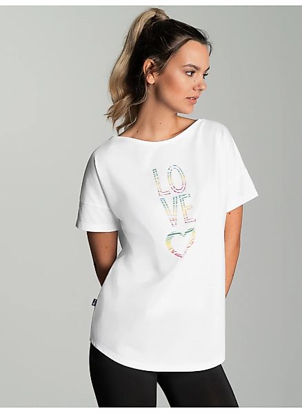 Trigema T-Shirt "TRIGEMA Oversized T-Shirt mit bunten Printmotiven" 1 Stk. günstig online kaufen