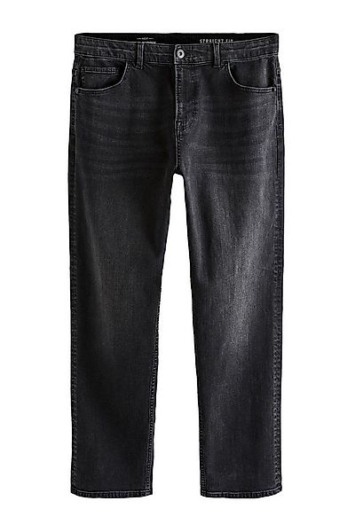 Next Straight-Jeans Straight-Fit Stretch-Jeans mit Gürtel (1-tlg) günstig online kaufen