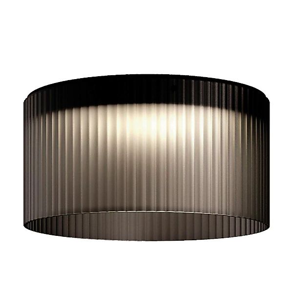 Kundalini Giass - LED-Deckenleuchte, Ø 50 cm, grau günstig online kaufen