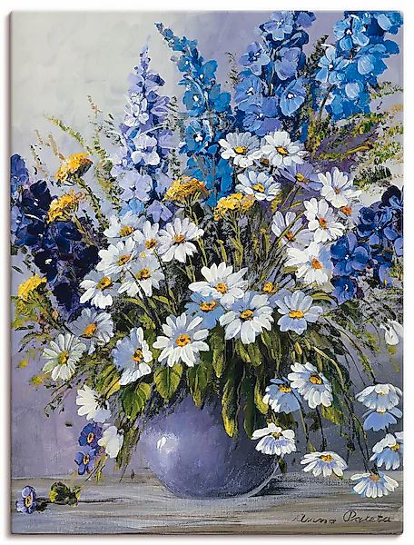 Artland Wandbild »Rittersporn« 1 Stk. tlg. als Leinwandbild, Poster in vers günstig online kaufen
