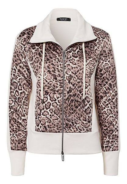 TUZZI Fleecejacke Leo-Muster Harmonisches Design mit klaren Linien günstig online kaufen
