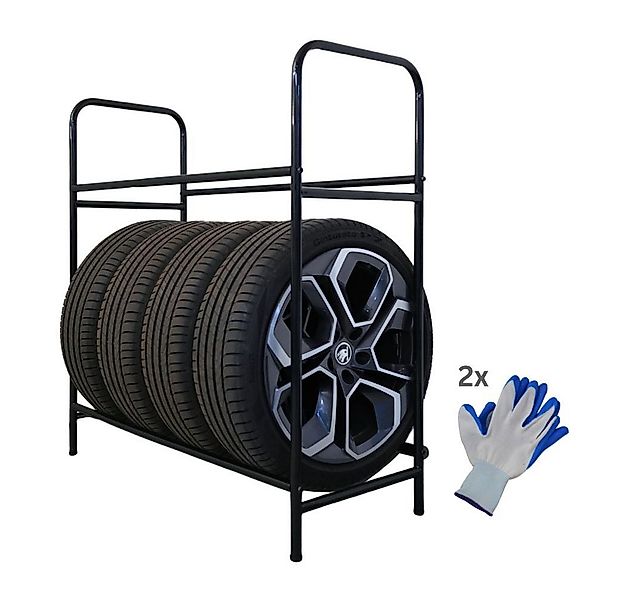 PROREGAL® Schwerlastregal Reifenregal Räderregal Garagenregal CARRERO für 4 günstig online kaufen