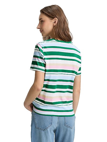 TOM TAILOR Denim T-Shirt mit Minimalprint günstig online kaufen