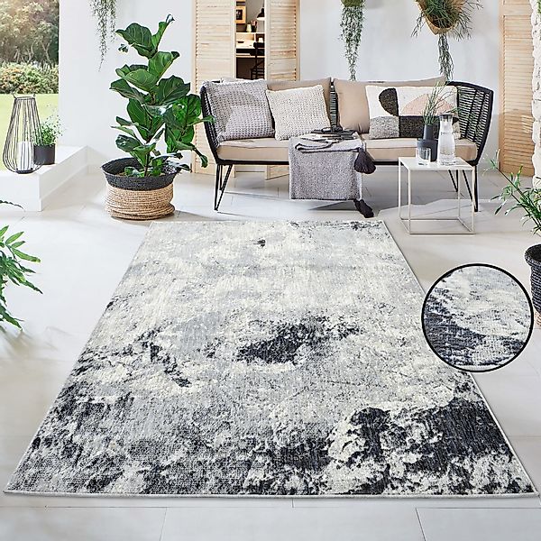 my home Teppich »Anabella« rechteckig 7 mm Höhe im Vintage-Look, waschbar, günstig online kaufen