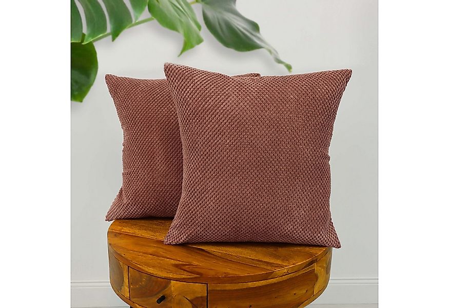 Amilian Kissenbezug 2er Set - Kissen Bezüge - Kissenhüllen - Zierkissenbezü günstig online kaufen