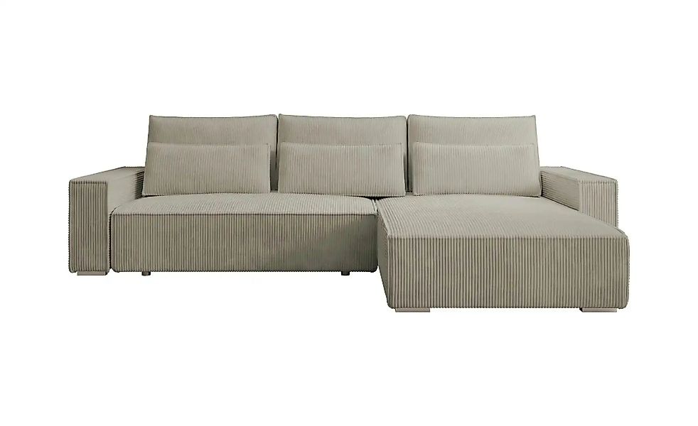 Ecksofa  Alice ¦ beige ¦ Maße (cm): B: 289 H: 80 Polstermöbel > Sofas > 3-S günstig online kaufen
