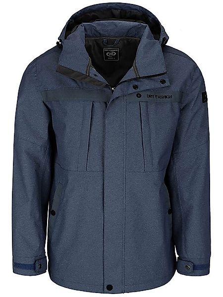Dry Fashion Funktionsjacke Emden Herren Jacke Emden Meliert - Outdoor-Jacke günstig online kaufen