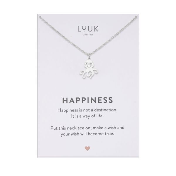 LUUK LIFESTYLE Kette mit Anhänger Oktopus, günstig online kaufen