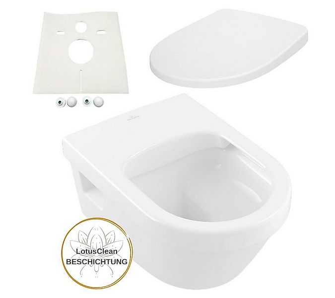 Villeroy & Boch Tiefspül-WC Villeroy Boch Architectura WC Sitz Soft Close, günstig online kaufen