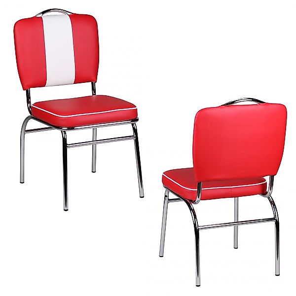 FINEBUY Esszimmerstuhl SuVa2786_4 (4er Set American günstig online kaufen