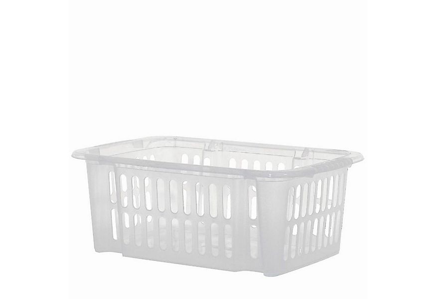 Rival Aufbewahrungsbox Dreh-Stapelkorb 40 x 15 x 26 cm Kunststoff, sortiert günstig online kaufen