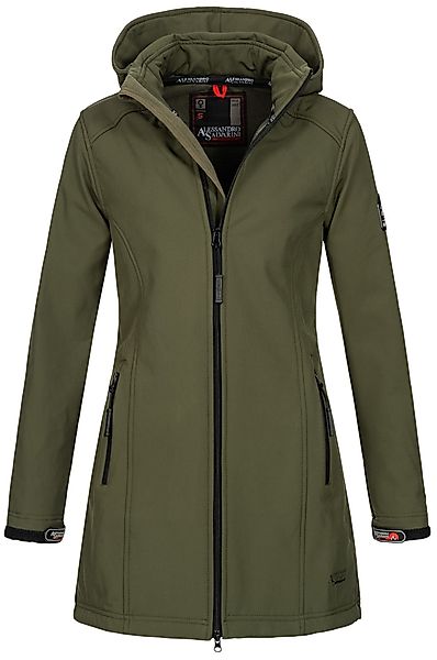 Alessandro Salvarini Softshelljacke Alessia lang mit günstig online kaufen
