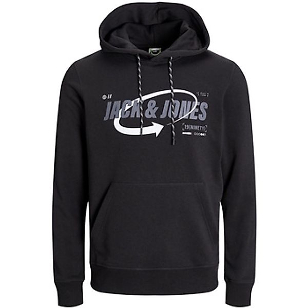 Jack & Jones  Sweatshirt Hoodie Black Kapuzensweatshirt günstig online kaufen