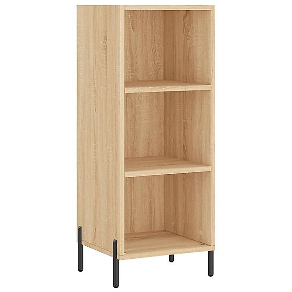 vidaXL Sideboard Sideboard Sonoma-Eiche 34,5x32,5x90 cm günstig online kaufen