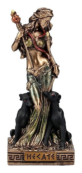 Figuren Shop GmbH Dekofigur Hekate Figur klein - Mondgöttin mit Hunden - De günstig online kaufen