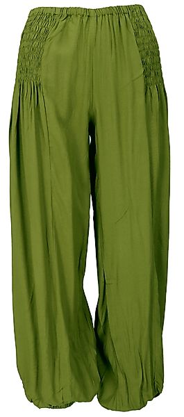 Guru-Shop Relaxhose Luftige Muckhose, Boho Pluderhose, günstig online kaufen