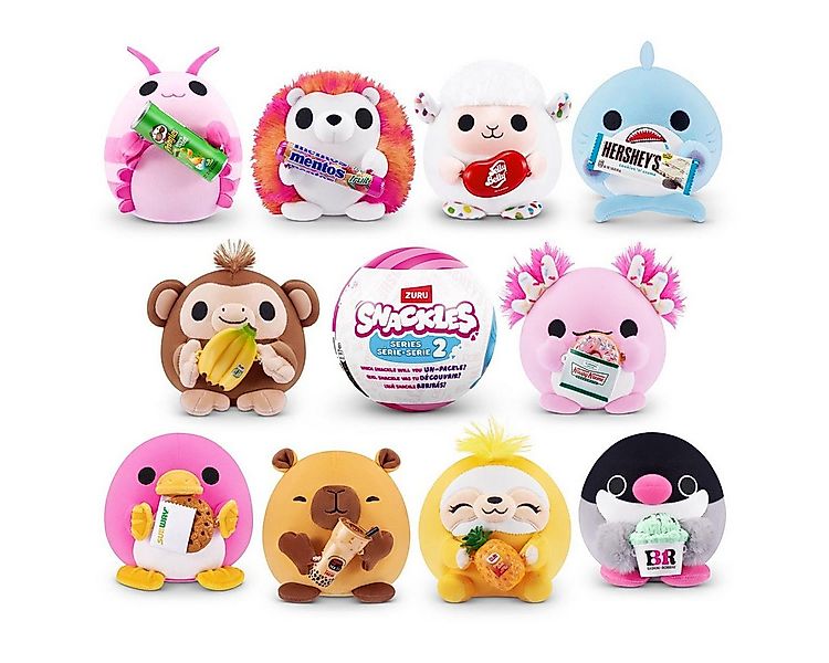 ZURU Plüschfigur ZURU 77572 - Snackles Plüsch (Überraschung) 14 cm - Serie günstig online kaufen