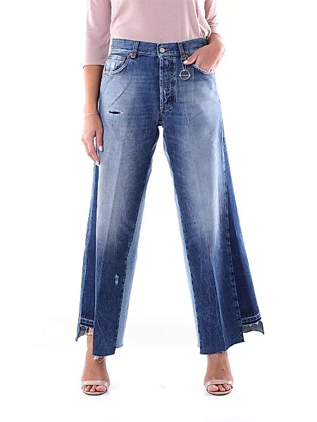 DEPARTMENT 5 Breiter Boden Damen Blue Jeans günstig online kaufen