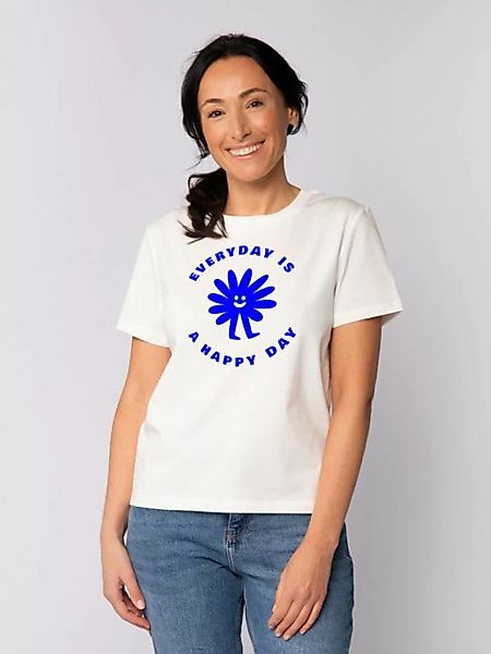 wat? Apparel T-Shirt Everyday is a happy day günstig online kaufen