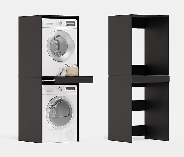 Platan Room Waschmaschinenumbauschrank Waschmaschinenschrank für Waschmasch günstig online kaufen