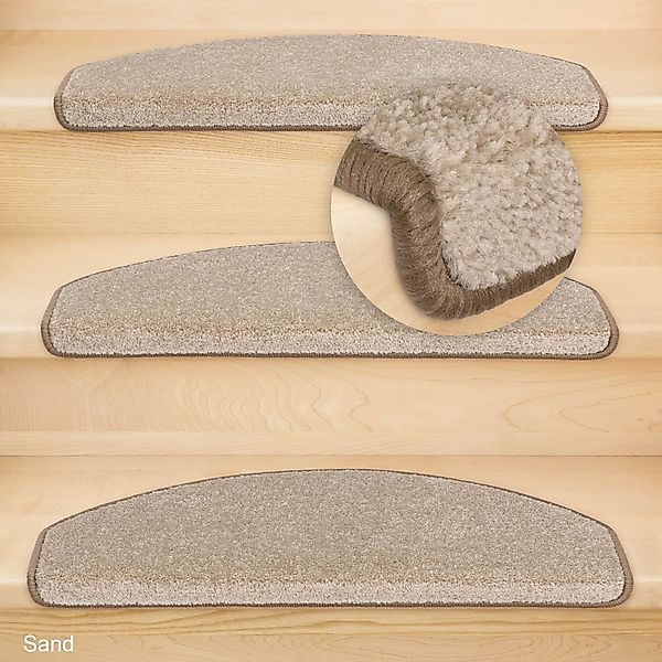 Metzker® Stufenmatte Stufenmatte Fuerth Halbrund Sand günstig online kaufen