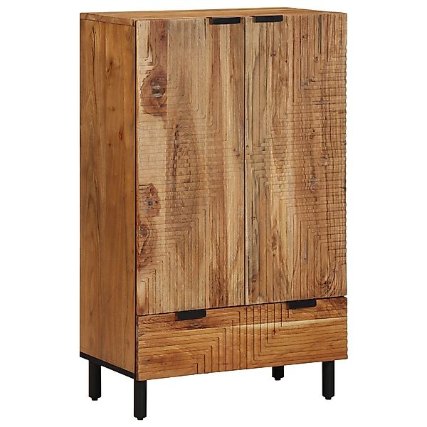 vidaXL Media-Regal Highboard 60x33x100 cm Massivholz, günstig online kaufen