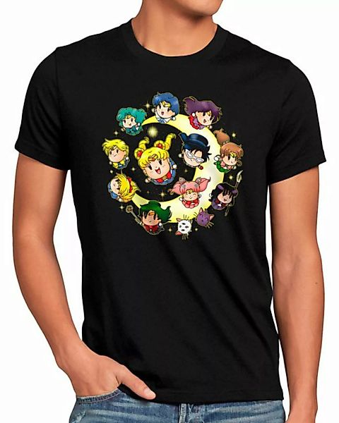 style3 Print-Shirt Herren T-Shirt Rescuing Universe sailor moon anime manga günstig online kaufen