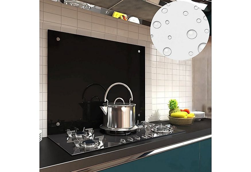 Melko Küchenrückwand Herd- Spritzschutz Küchenrückwand ESG Sicherheitsglas günstig online kaufen