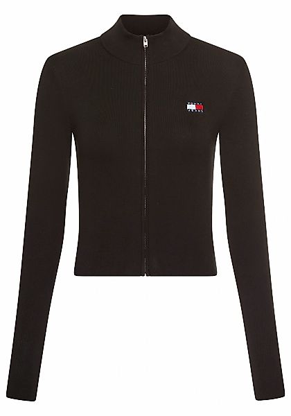 Tommy Jeans Strickjacke "TJW ZIP HIGH NECK CARDIGAN EXT" günstig online kaufen