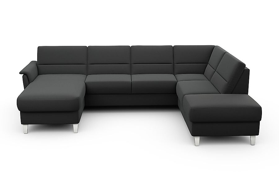 sit&more Wohnlandschaft "Palmera U-Form, B: 308 cm" Federkern, wahlweise mi günstig online kaufen