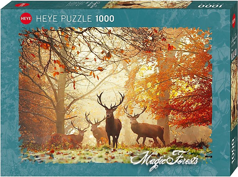 HEYE Puzzle Stags, 1000 Puzzleteile, Made günstig online kaufen