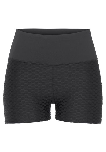 Vivance active Shorts mit breitem Bund und Wabenoptik günstig online kaufen