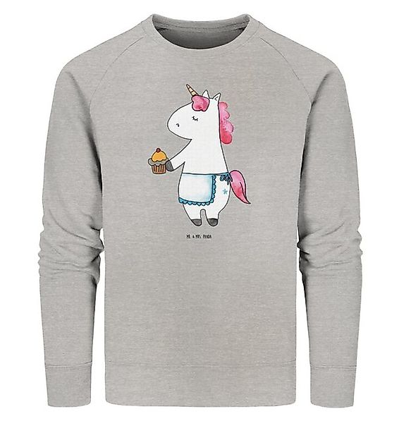 Mr. & Mrs. Panda Longpullover Einhorn Muffin Größe L - Heather Grey - Gesch günstig online kaufen