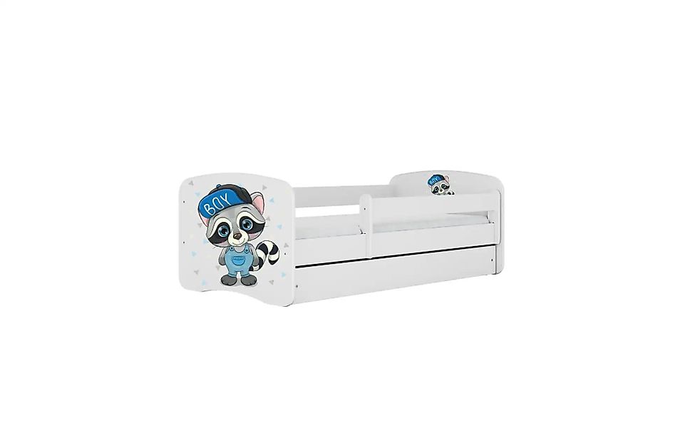Bett  Waschbär ¦ weiß ¦ Maße (cm): B: 144 H: 61 Betten > Bettgestelle - Höf günstig online kaufen