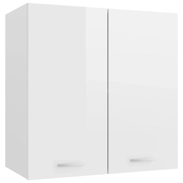 Hängeschrank Hochglanz-weiß 60x31x60 Cm Spanplatte günstig online kaufen