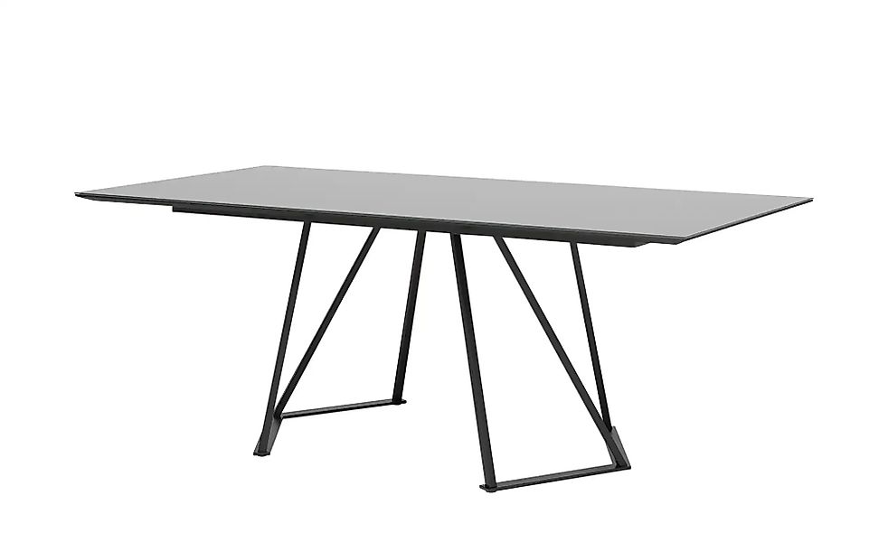 JOOP! Glas-Säulentisch  Swing ¦ grau ¦ Maße (cm): B: 100 H: 75 Tische > Ess günstig online kaufen