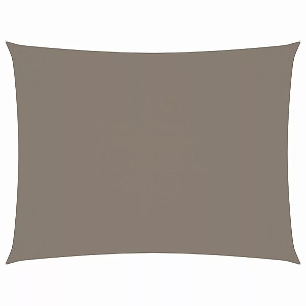 Sonnensegel Oxford-gewebe Rechteckig 2x3,5 M Taupe günstig online kaufen
