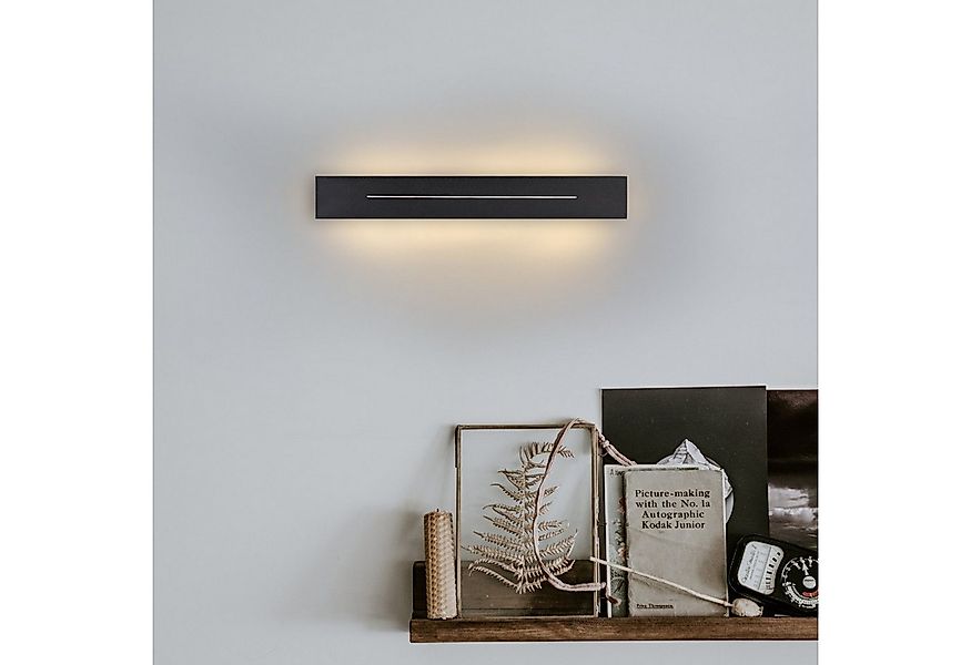 ZMH LED Wandleuchte Wandlampe innen weiß/schwarz 30cm 60cm 100cm, LED fest günstig online kaufen