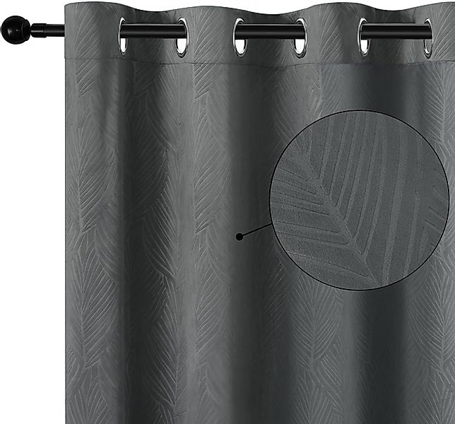 Woltu Verdunkelungsvorhang (1 St), Ösen, blickdicht, Samt Gardinen mit Ösen günstig online kaufen