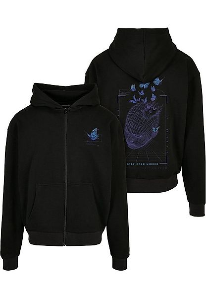 MisterTee Sweatjacke MisterTee Herren Grid Head Butterfly Oversize Hoody günstig online kaufen