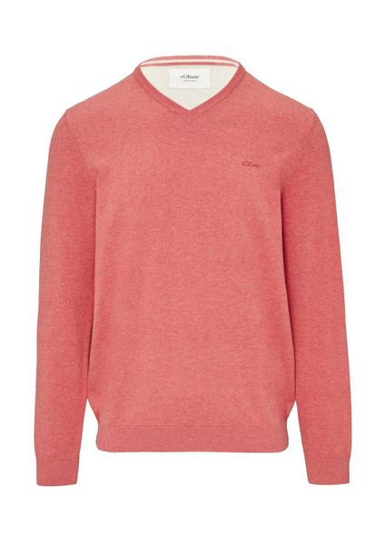s.Oliver V-Ausschnitt-Pullover Pullover (1-tlg) V-Ausschnitt, langarm, günstig online kaufen