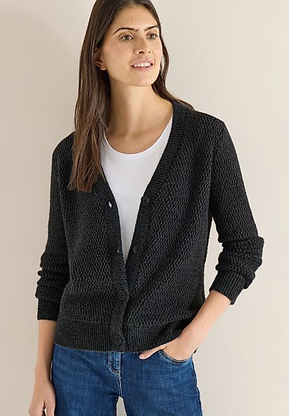 Cecil Cardigan in flauschiger Federgarn-Qualität günstig online kaufen