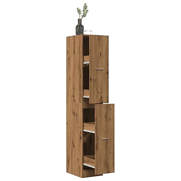 vidaXL Aktenschrank Apothekerschrank Artisan-Eiche 30x41x174,5 cm günstig online kaufen