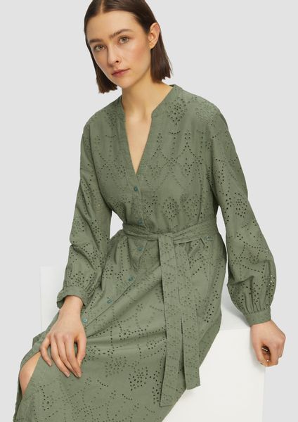 s.Oliver Minikleid Kleid Kurzes Blusenkleid aus günstig online kaufen