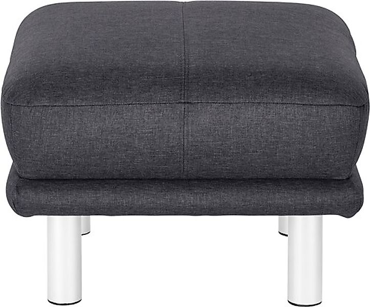 TRENDMANUFAKTUR Hocker »Cecilia II, modern und elegant, B/T 66/66cm« günstig online kaufen