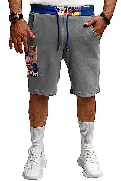 RMK Shorts Herren Short kurze Hose Sommer Bermuda Basic Einfarbig Elastikbu günstig online kaufen
