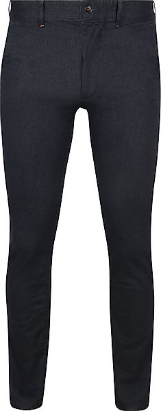 BOSS Chino Slim Navy Melange - Größe W 31 - L 32 günstig online kaufen
