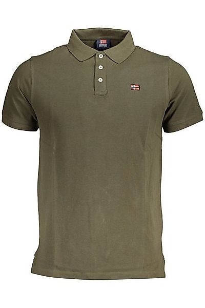 NORWAY 1963 Poloshirt Grünes Herren Poloshirt mit Applikation und günstig online kaufen