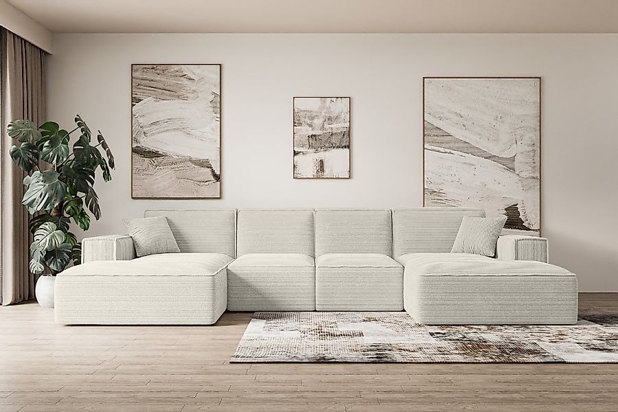 ALTDECOR Wohnlandschaft SIERRA-U, Sofa Praktische Bequeme Funktionsecke Cou günstig online kaufen