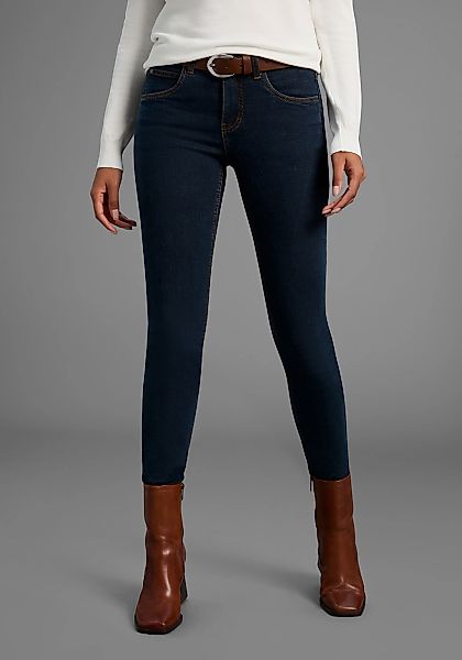 Arizona Slim-fit-Jeans "Bund mit seitlichem Gummizugeinsatz", schmale Passf günstig online kaufen